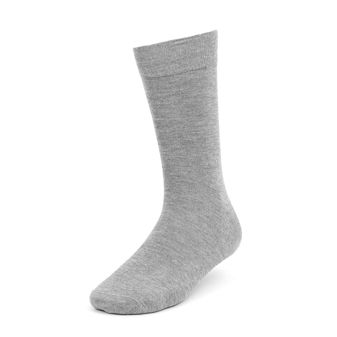 Men's Striped and Solid Crew Socks - Black and Gray 3 Pack