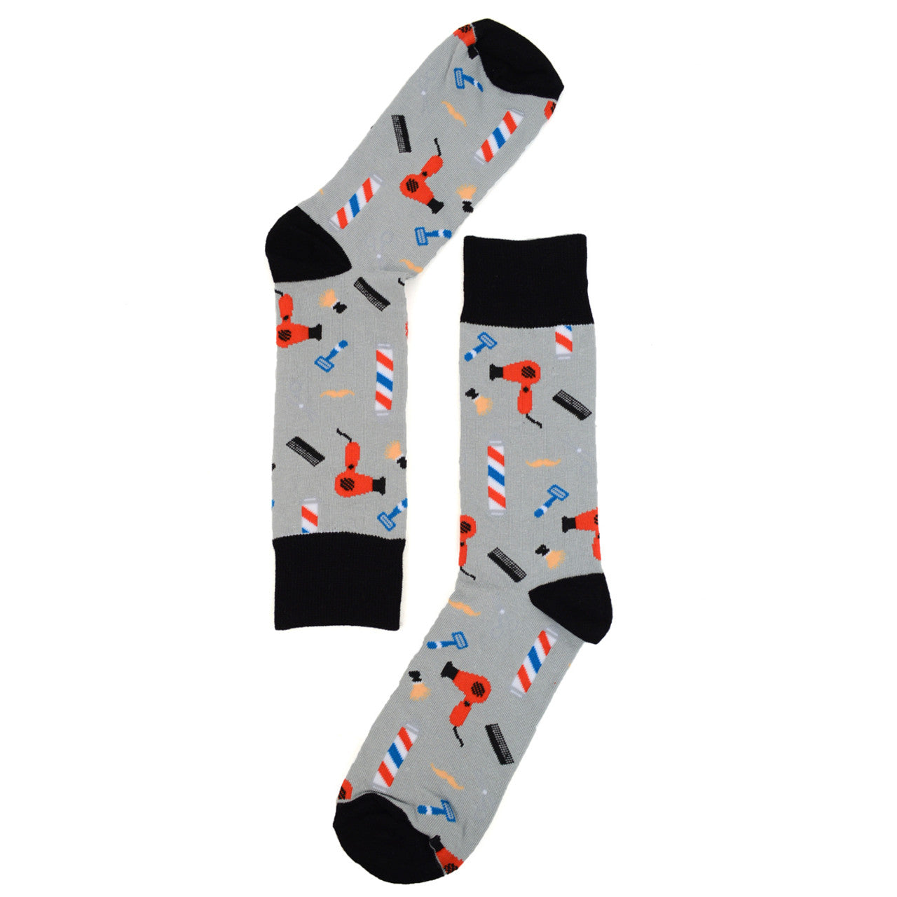 Men's Barber Shop Socks Barber Mens Gifts for Barbers and Hair Stylists