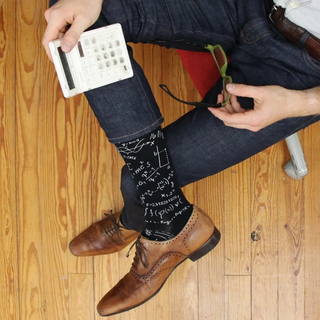 Men's Math Equation Socks - STEM socks
