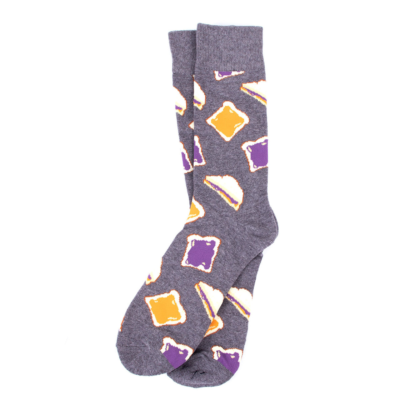 Men's Peanut Butter and Jelly Crew Socks - PB&J