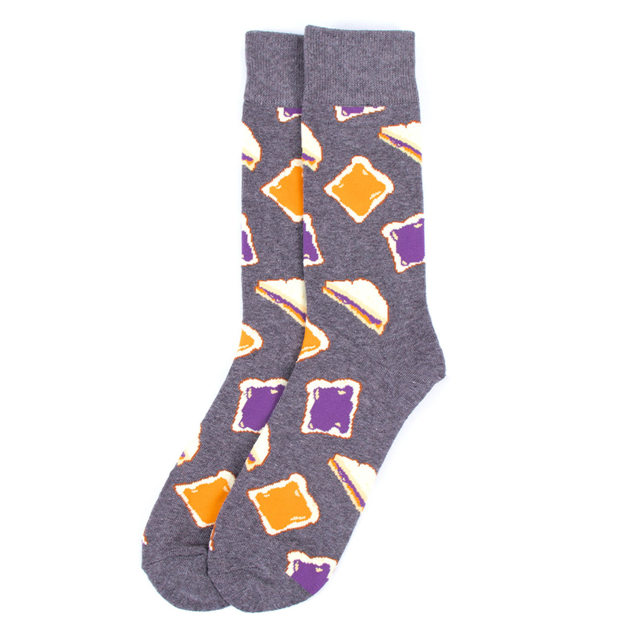Men's Peanut Butter and Jelly Crew Socks - PB&J