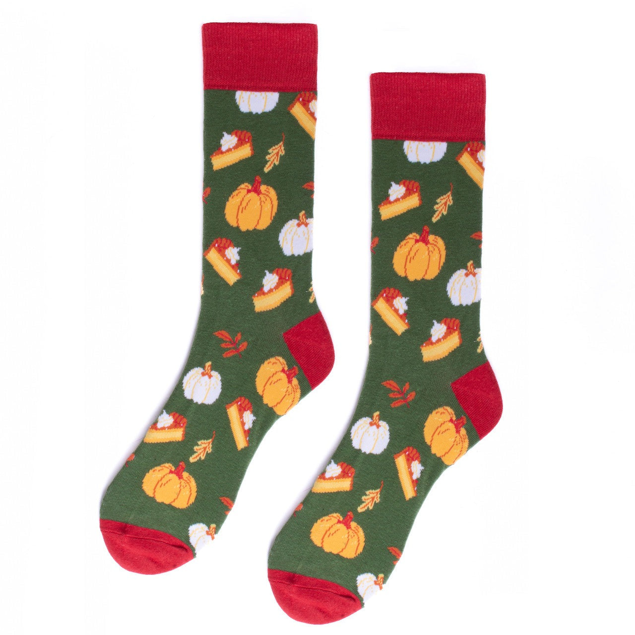 Men's Pumpkin Pie Socks Life is Socks
