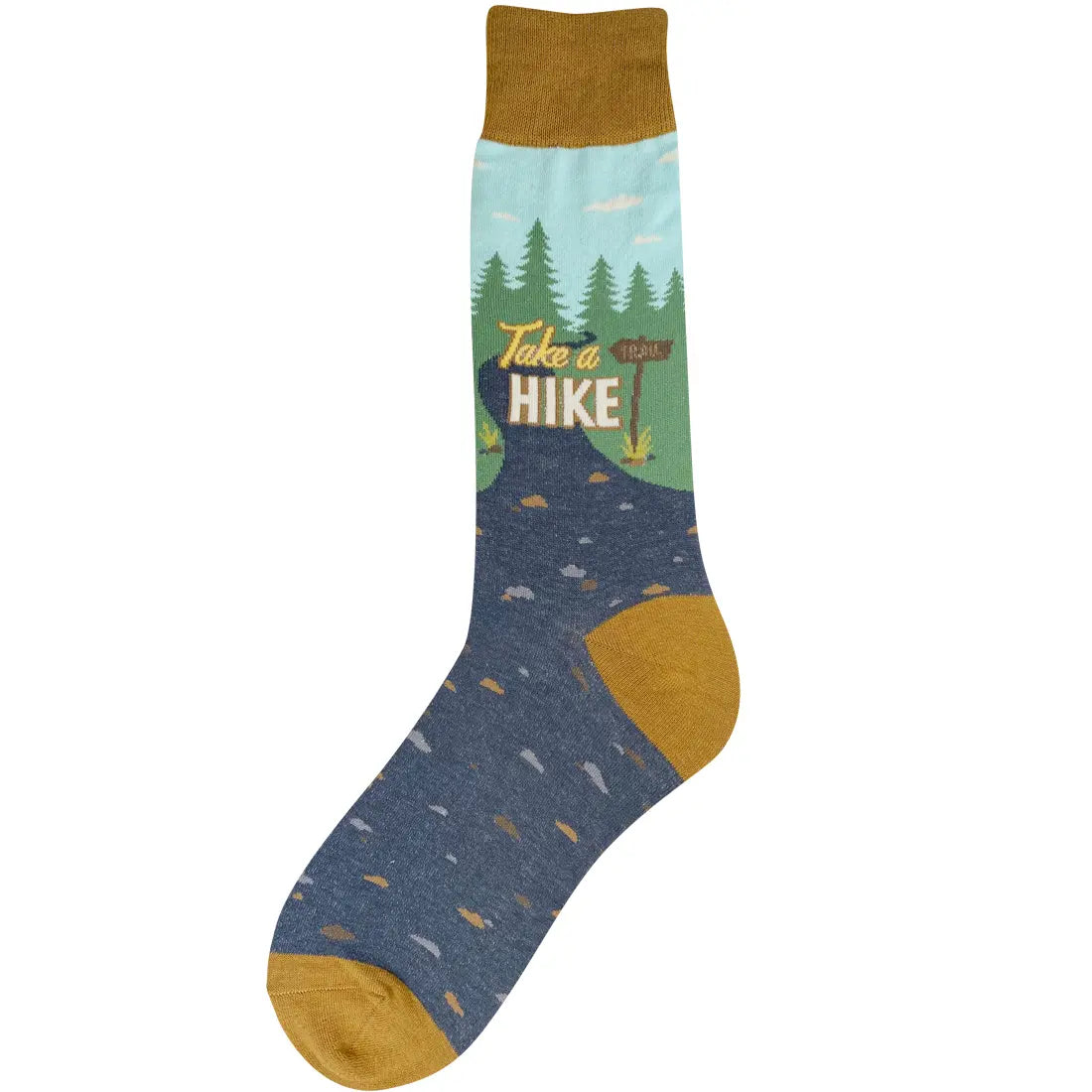 Men's Take a Hike Socks - Perfect for the Hiker or Camping Lover