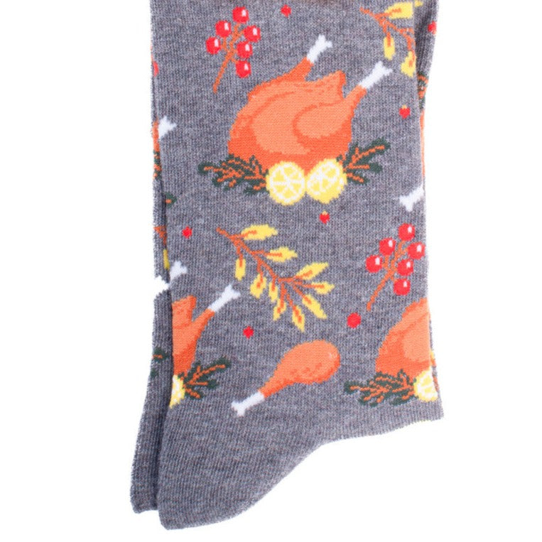 Men's Thanksgiving Turkey Socks
