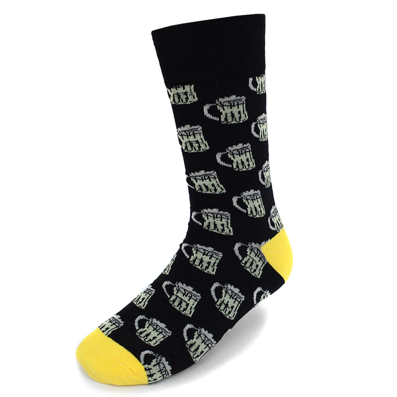Men's Beer Socks (Black)