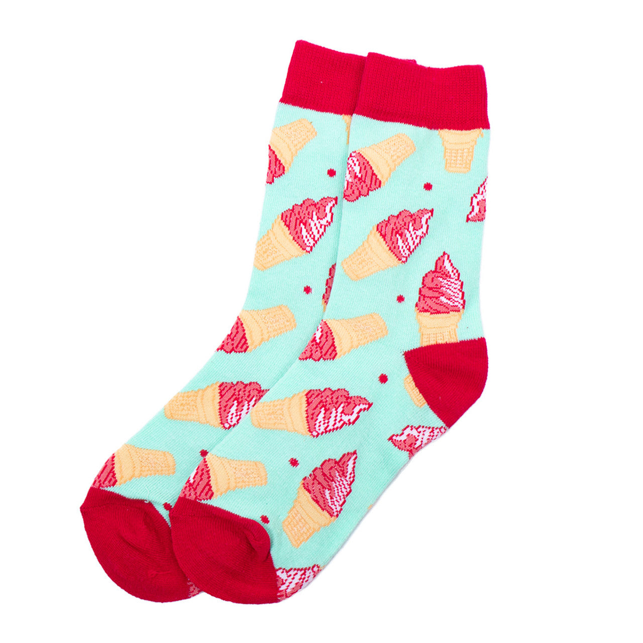 Women's Ice Cream Cone Socks