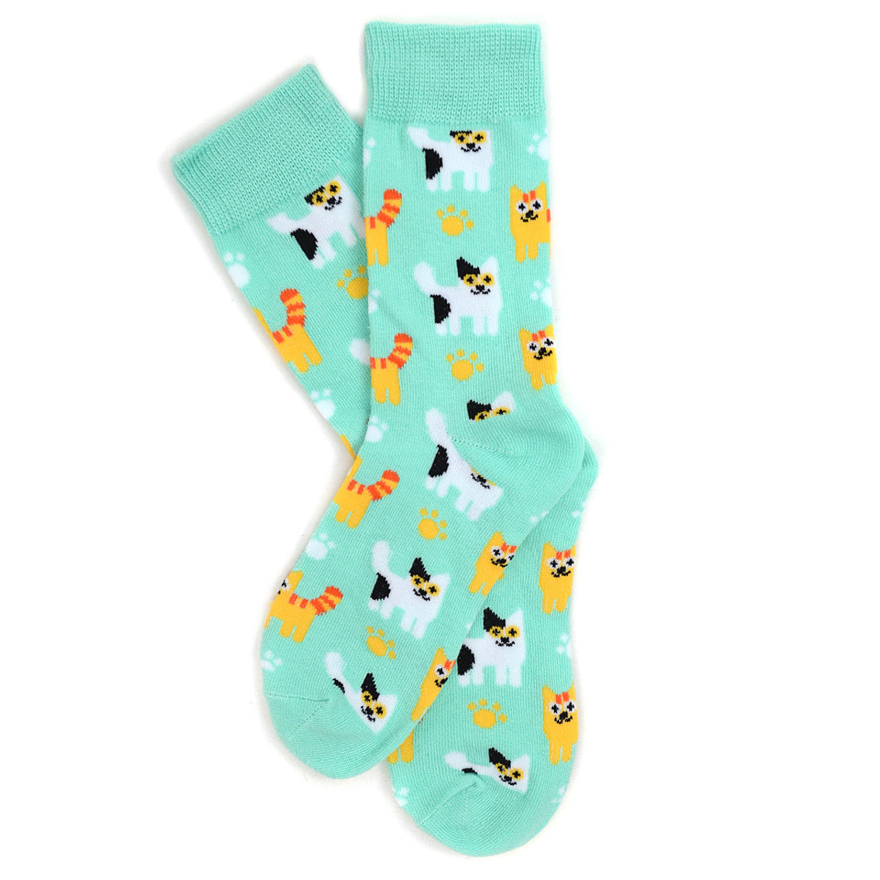 Women's Kitten and Cat Crew Socks