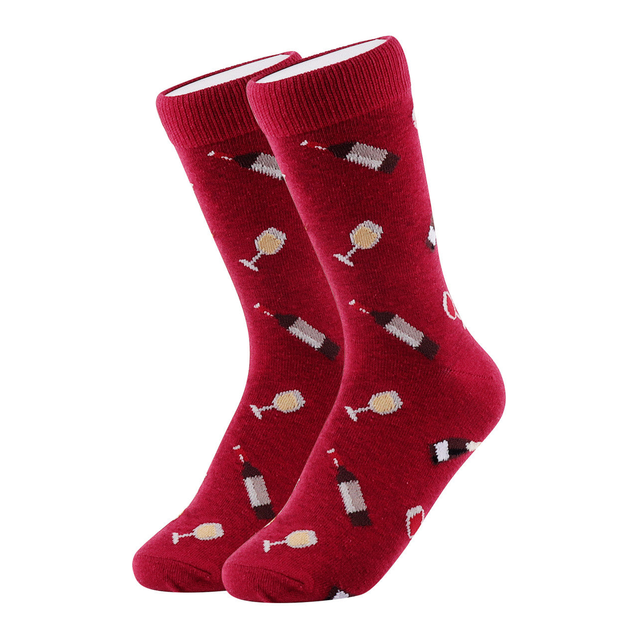 Women's Wine Socks - Burgundy