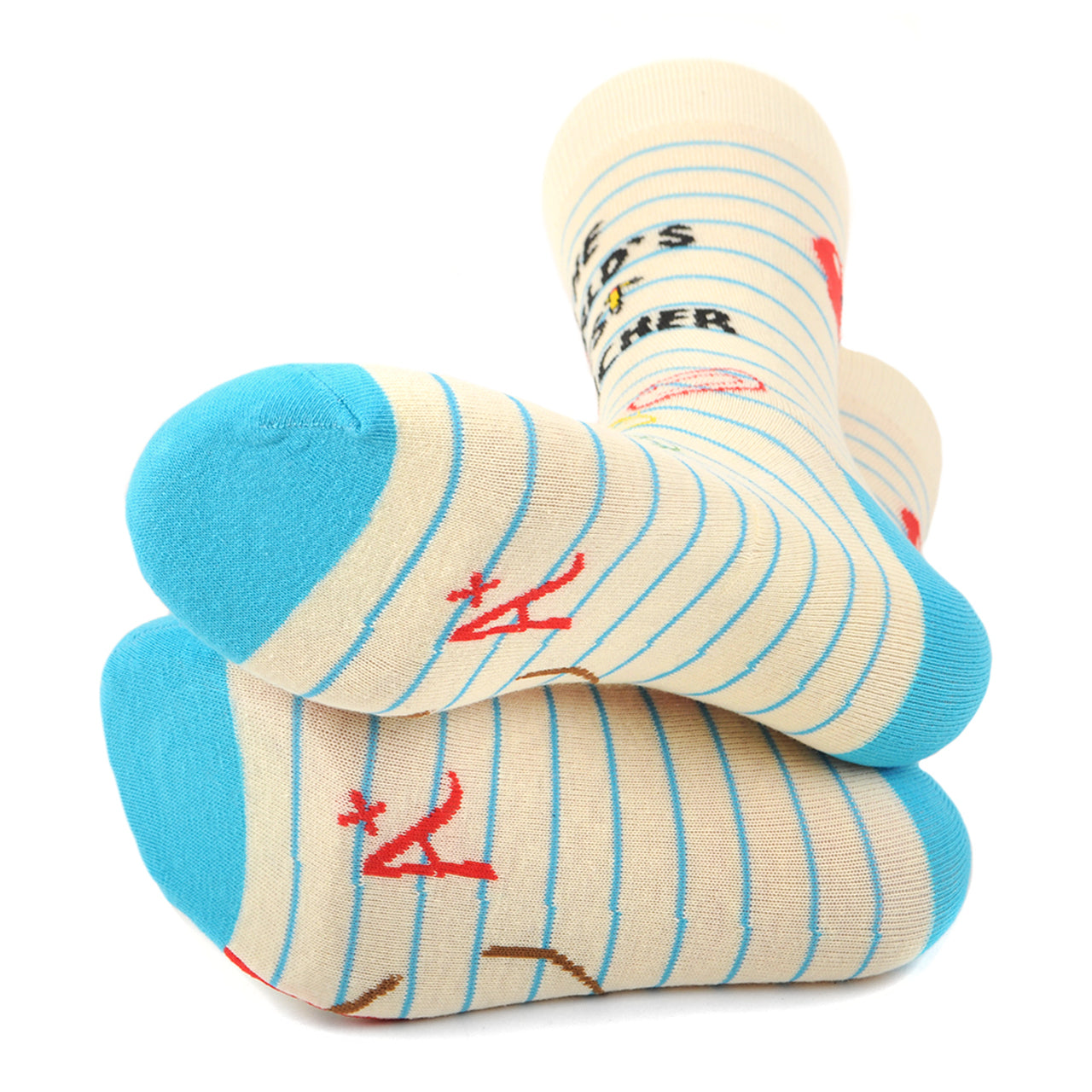 Men's World's Best Teacher Crew Socks