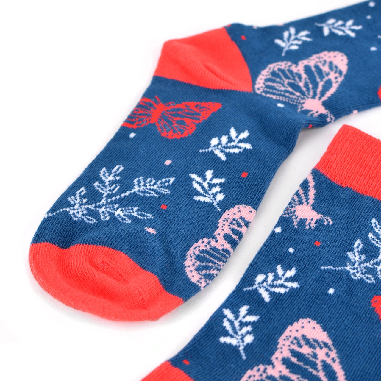 Women's Butterfly Socks Flowers