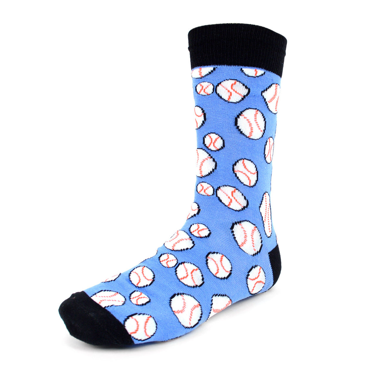 Men's Baseball Crew Socks - Blue