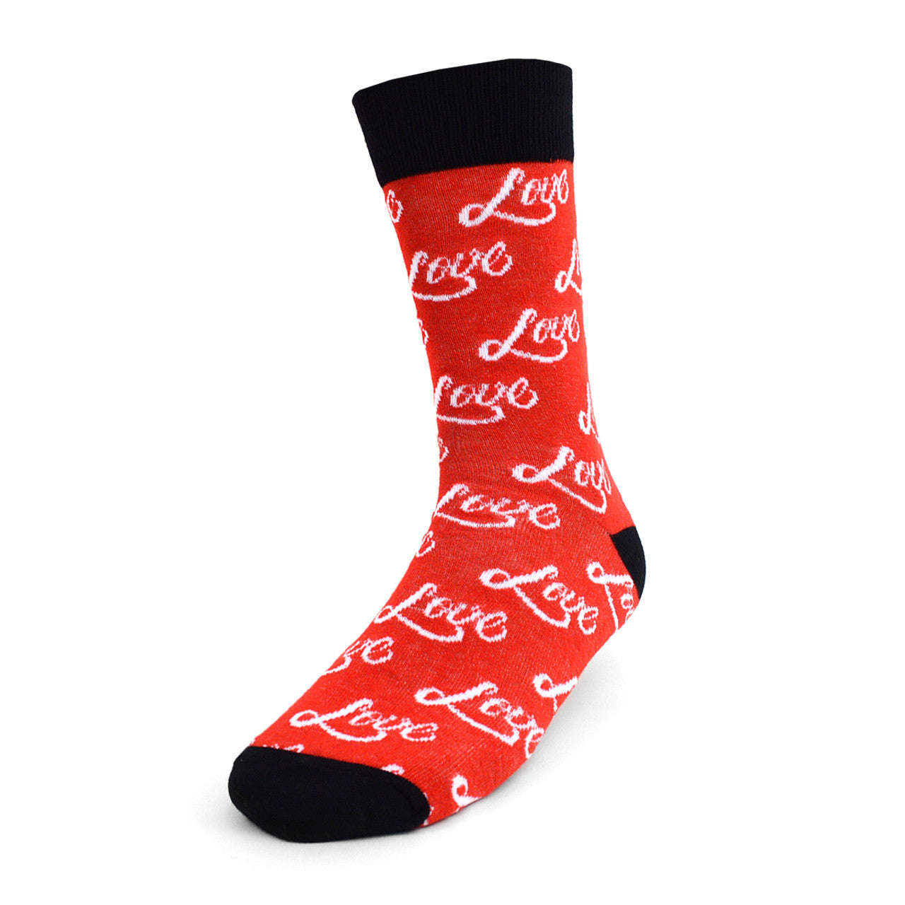 Men's Red Love Socks  - Gift for Him