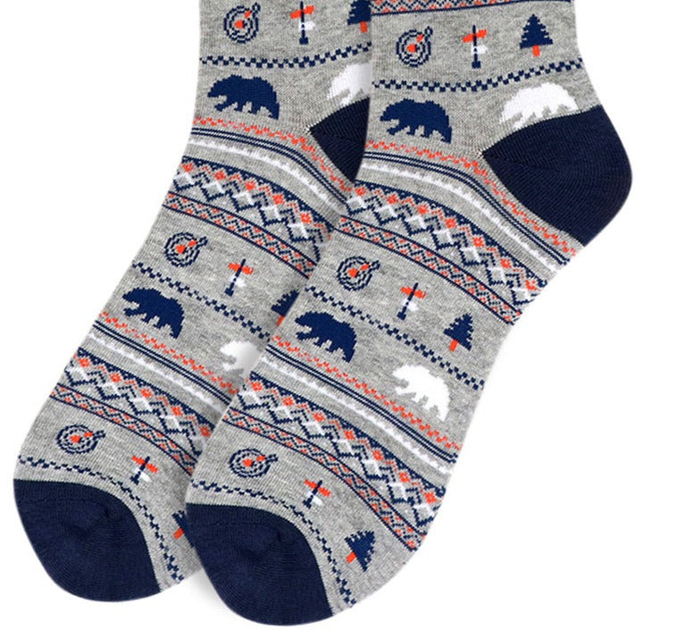 Men's Road Trip RV Crew Socks