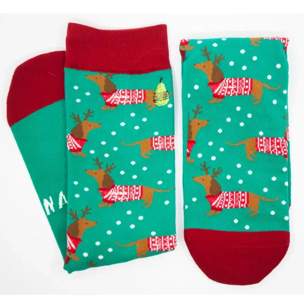 Women's Feliz Navidog Christmas Socks