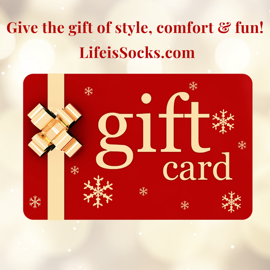 Life is Socks Gift Card