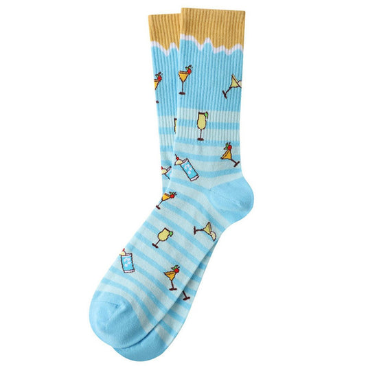 Men's Tropical Cocktail Socks