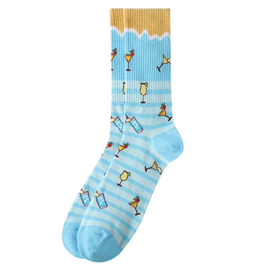 Men's Tropical Cocktail Socks