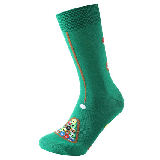 Mens Billiards Socks - Pool Game