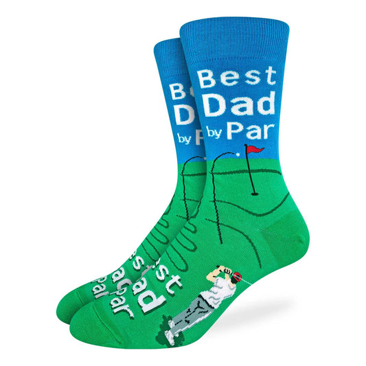 Men's Golf Socks - Best Dad by Par Socks