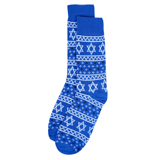 Men's Hanukkah Crew Sock - Hanukkah Gift For Men