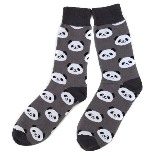 Men's Panda Crew Socks - Gift for Panda Lovers