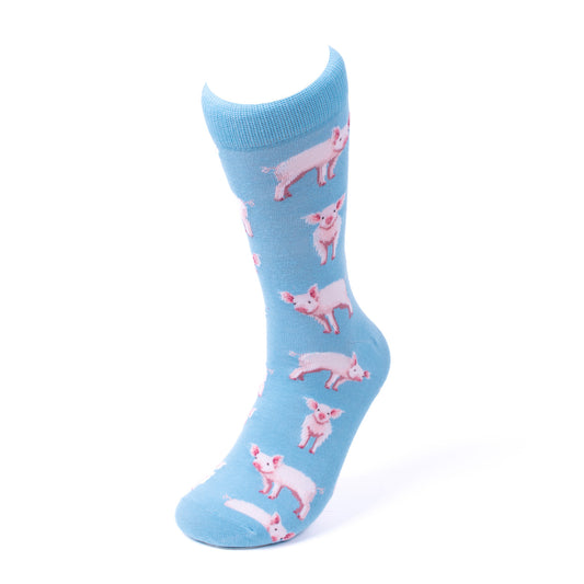 Men's Pig Crew Socks