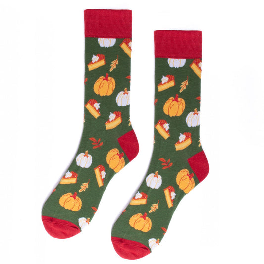 Men's Pumpkin Pie Socks