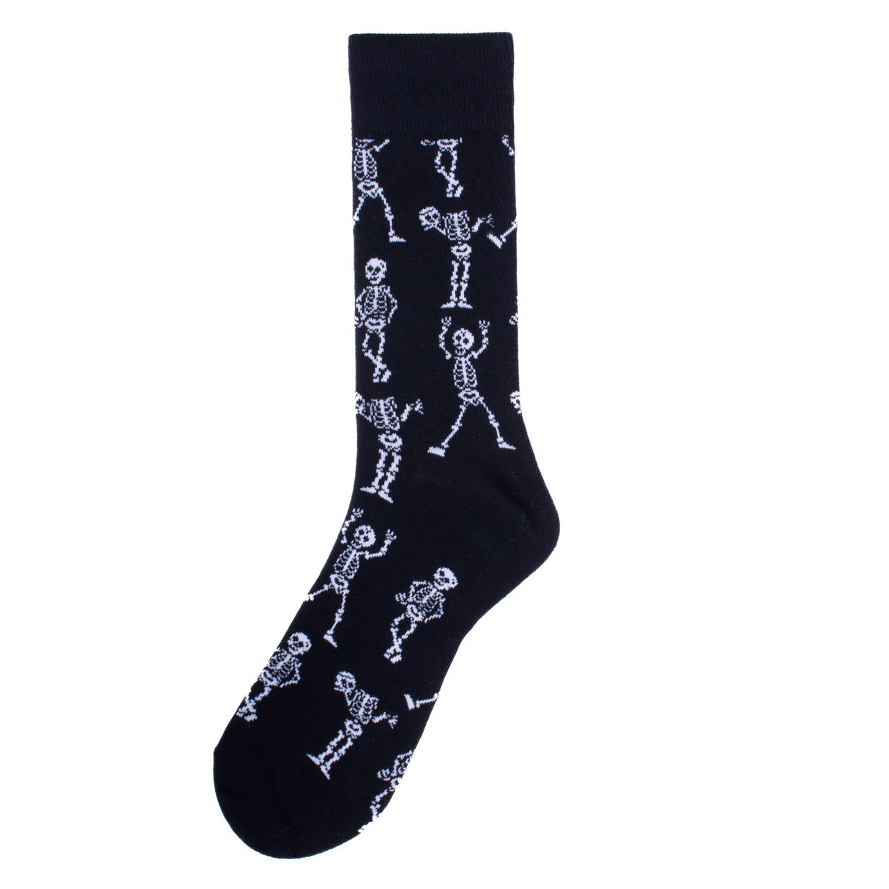 Men's Halloween Crew Socks - Skeleton Socks