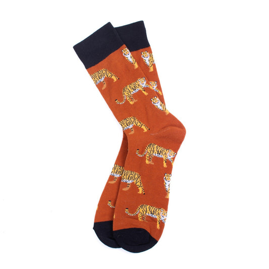 Men's Tiger Crew Socks - Unleash your inner strength