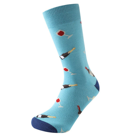 Mens Fine Wine Socks - Perfect for wine lovers!