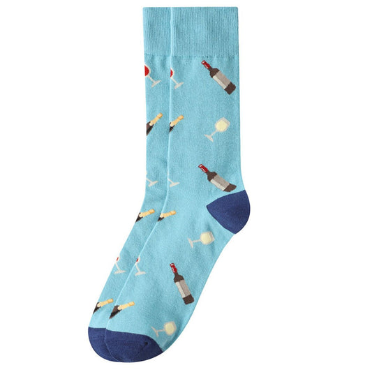 Mens Fine Wine Socks - Perfect for wine lovers!