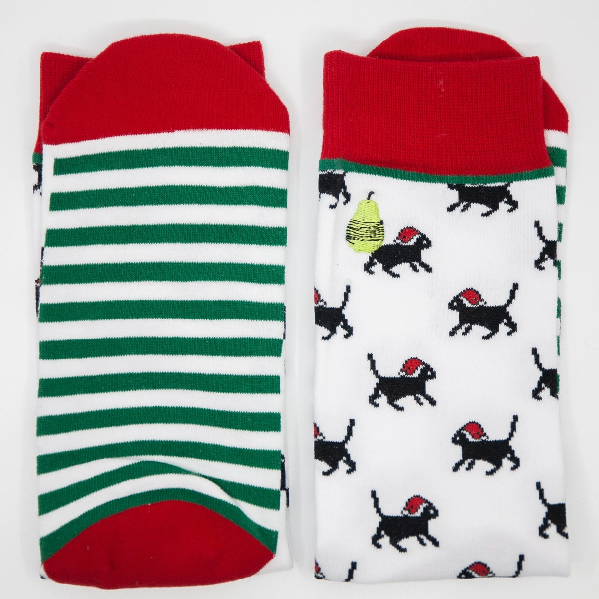Women's Santa Kitty Cat Socks