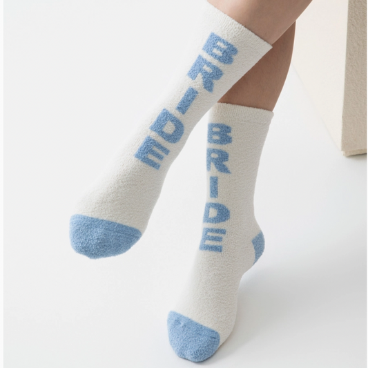 Women's Bride Socks – Something Blue for the Big Day