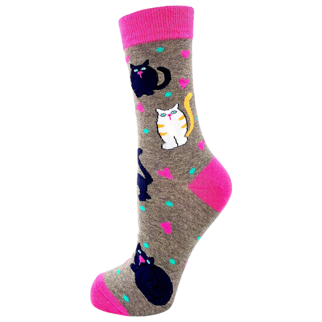 Women's Fluff You You Fluffin’ Fluff Socks – Funny Cat Lover Socks