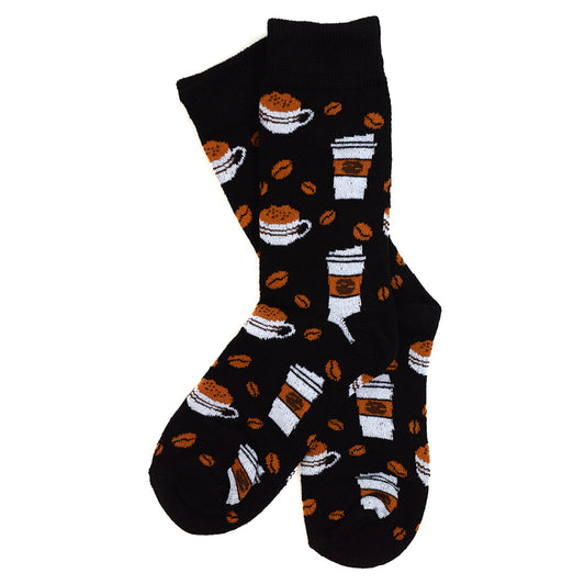 Women's Coffee Socks - Black