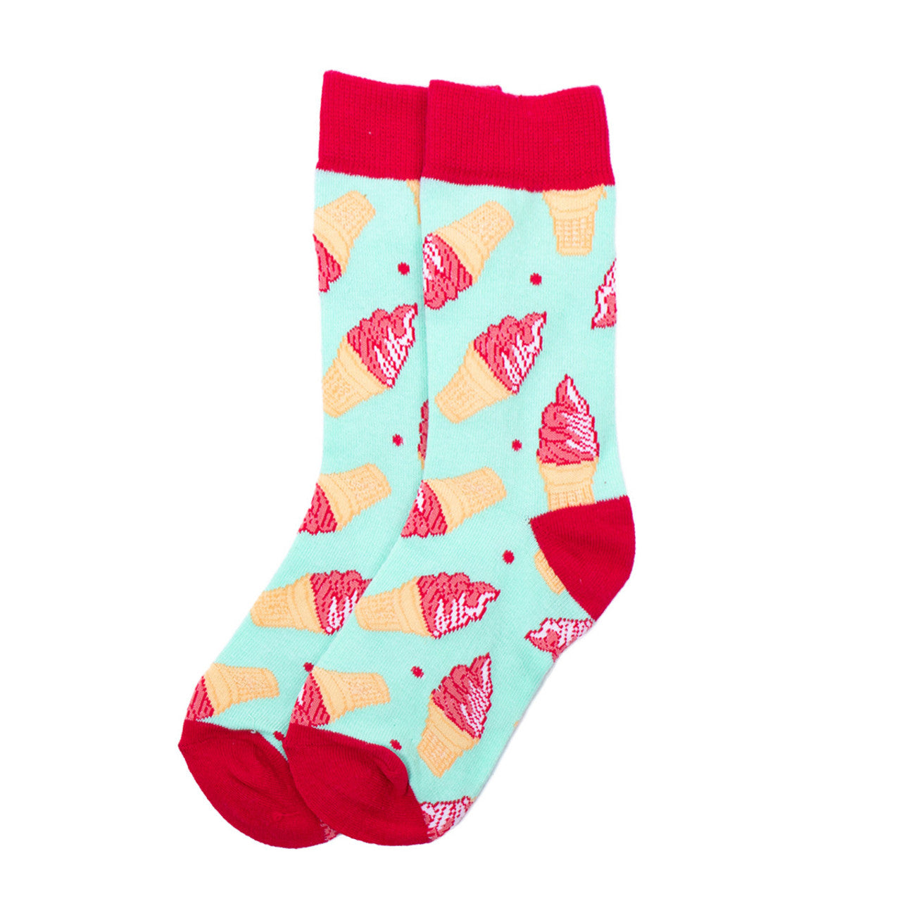 Women's Ice Cream Cone Socks