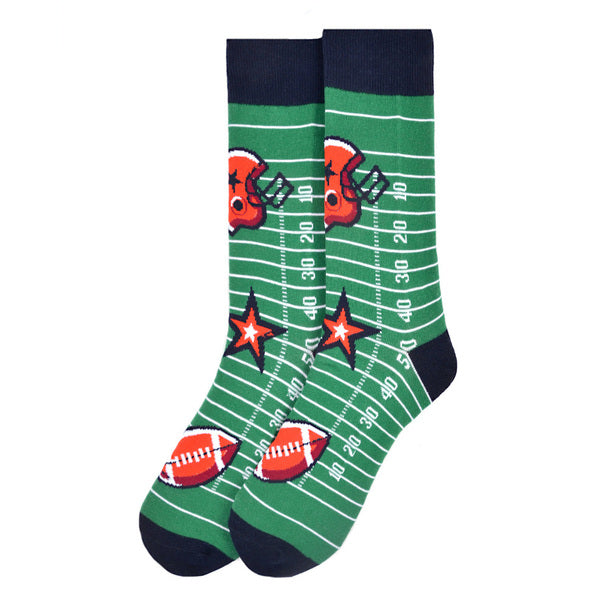 Men's Game Day Football Crew Socks
