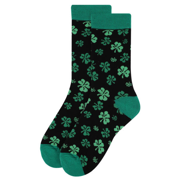 Women's St. Patrick's Day Clover Sock
